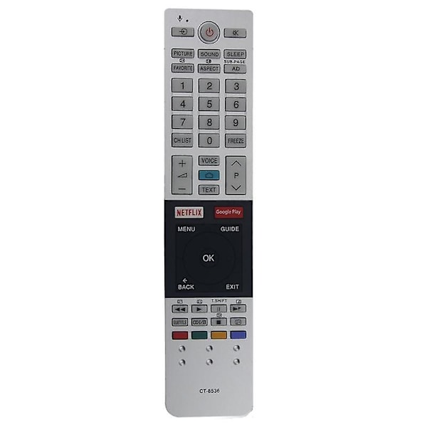 Replacement Remote Control Ct-8536 For Tv With Key 49u7750 55u775075u7750 Without Voice