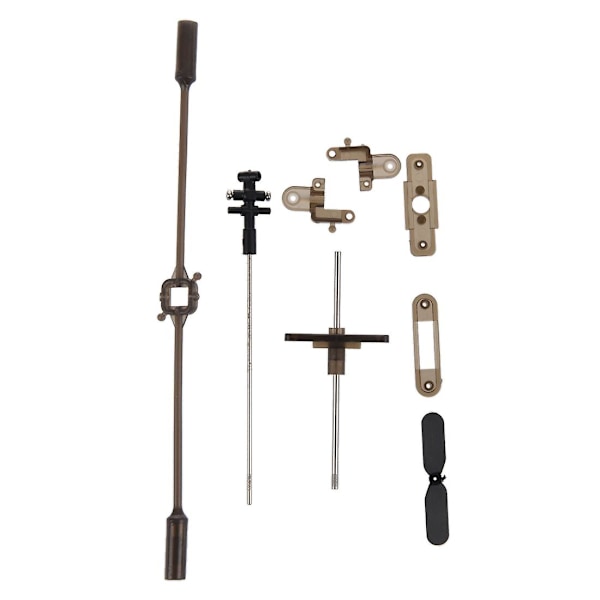 Syma Full Set Reservedeler for Syma S107 RC Helikopter, Hovedblad, Hovedaksel, Haledekorasjoner, Halepropeller, Balansebom, Girsett, Koble Spenne