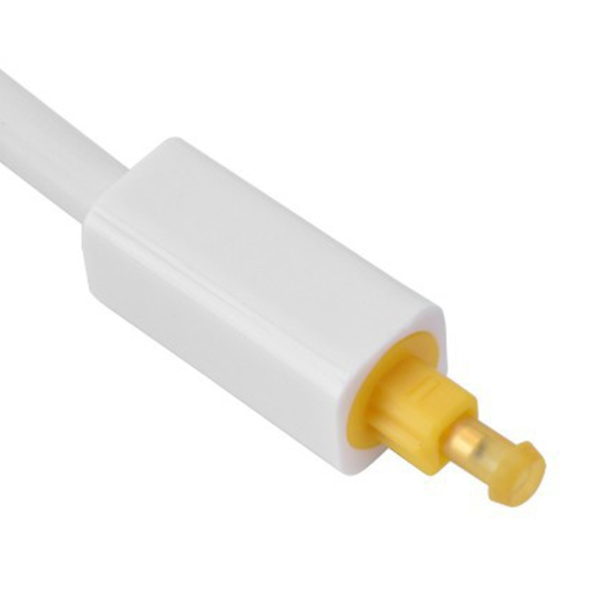 Optisk 2-vägs splitter 2 in till 1 ut SPDIF-adapter