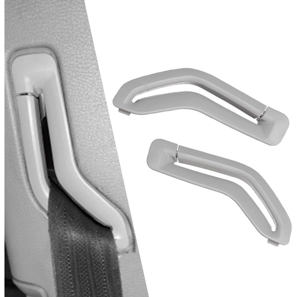 för S60 S80 V70 XC90 Vänster Bältesrulle Guide Ring Bältesväljare Grind Bälte 39966529, Grå, 500050820A2 (W)