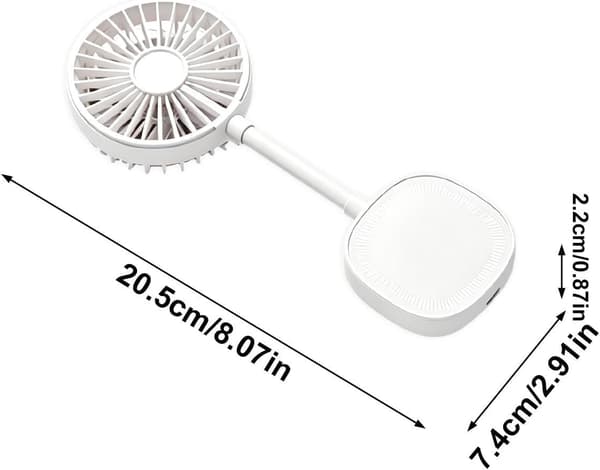 Magnetisk telefonventilator, lydløs køleenhed med telefonholder (W)
