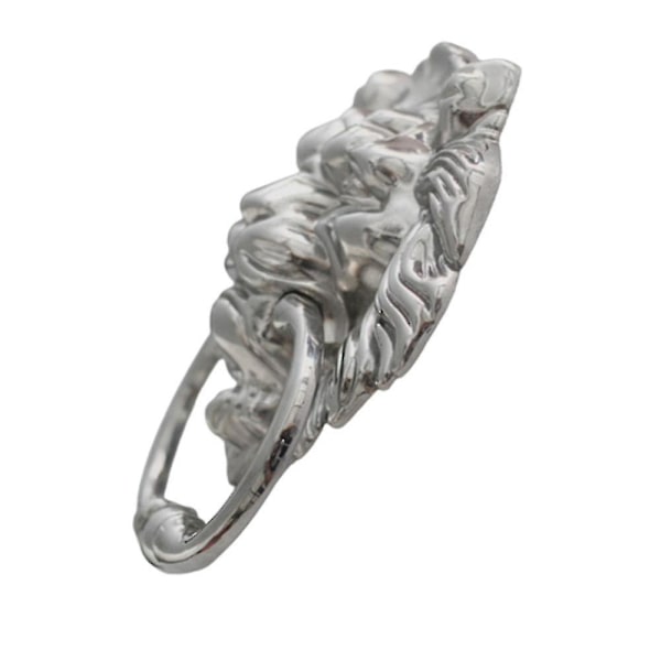 Krom Dropphandtag Ring Lejonhuvud Barstol/Matsalsstol/Möbelknopp Handtag fw