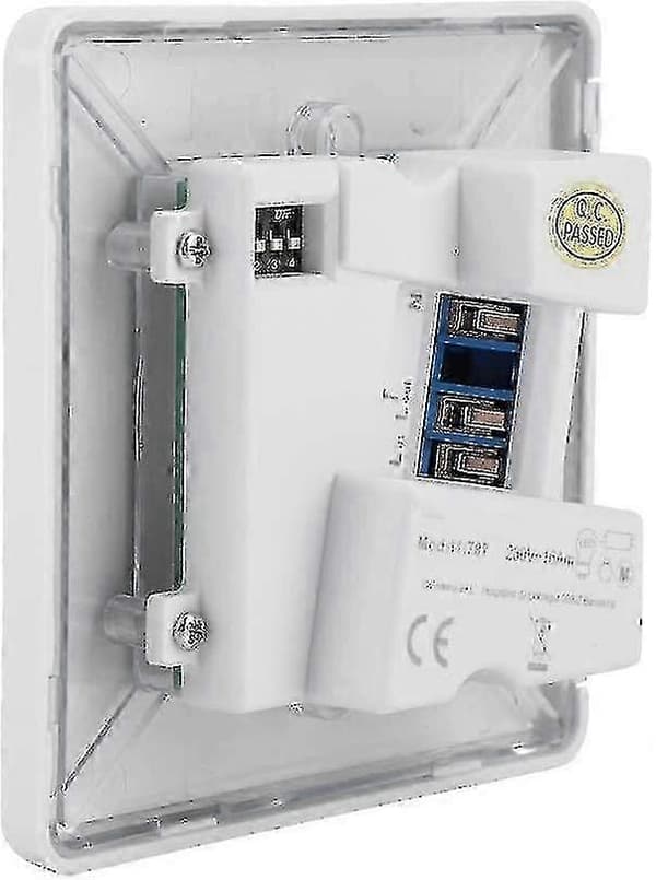 Väggtimer, Ac110-250v Utomhus Led Touch Fördröjningstimer Switch 16 Nivåer Fördröjningsinställningar Digital Nedräkningstimer Interrup (Fww)