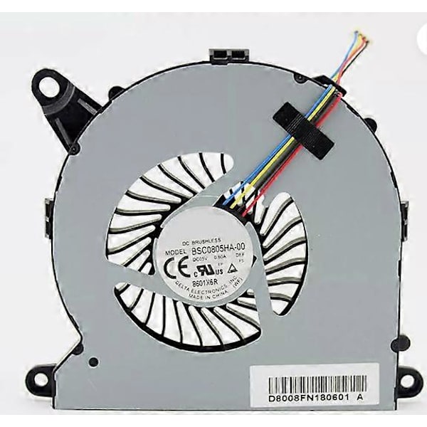 Køleventilator til Intel NUC NUC8i7BEH - DC05V, 80mm blæserkøler BSC0805HA-00