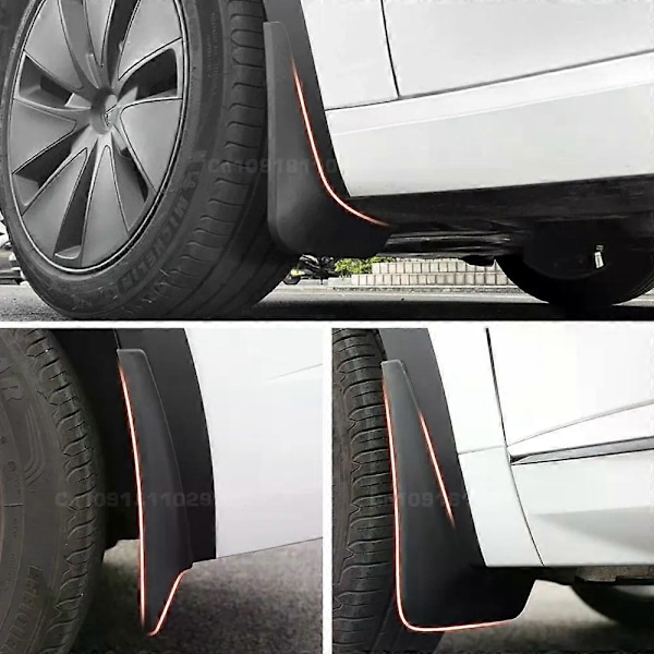Yhteensopiva Peugeot 308 Hatchback 2014 2015 2016 2017 2018 2019 2020 2021 Lokasuoja 4kpl/setti Suoja Roiskeläppä Mudguards Auto (W)