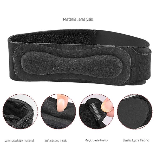 Silikonknästöd 2-pack för aktiva sporter