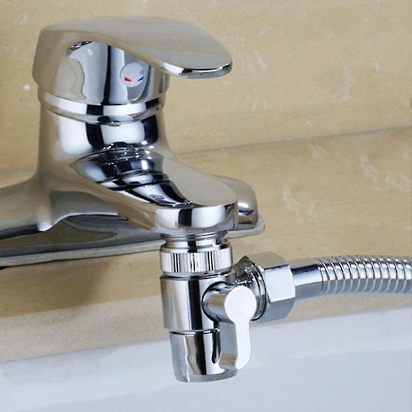 Toalettbidet Dusch Handfat Växlingskran Adapter Köksbänk Delare Avledningsventil Vattenkran Koppling [FW]