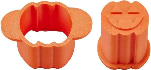 Non-stick Halloween kakeform (8×5.3×3.2 cm), DIY-verktøy, gresskar-kjeksform (W)