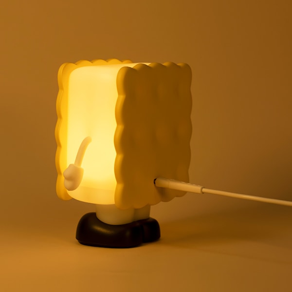 Keks natlampe kreativ USB dekoration soveværelse sengebord med n