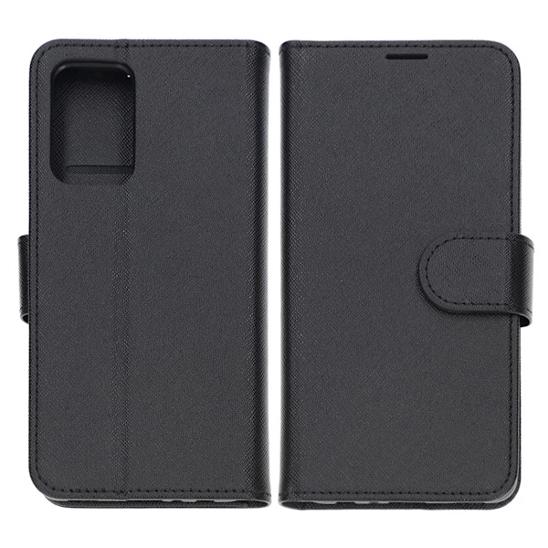 Samsung Galaxy A52s Wallet Case med Stand - Sort (W)