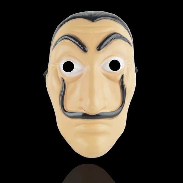 Røde Force Masker Salvador Dali Inspirerede Kostume Tilbehør