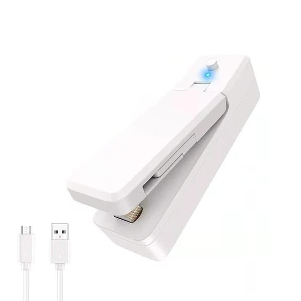 Kompakt Portabel USB Uppladdningsbar Matförseglare för Små Mängder