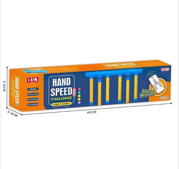 Bärbart reaktionsträningsspel för hand-öga-koordination