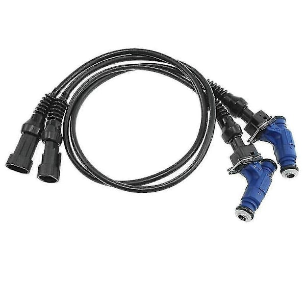 2 stk. 1202863 0280156208 Brændstofinjektor med Pigtail-sele til Polaris Rzr Sportsman Efi 700 800 20 (W)