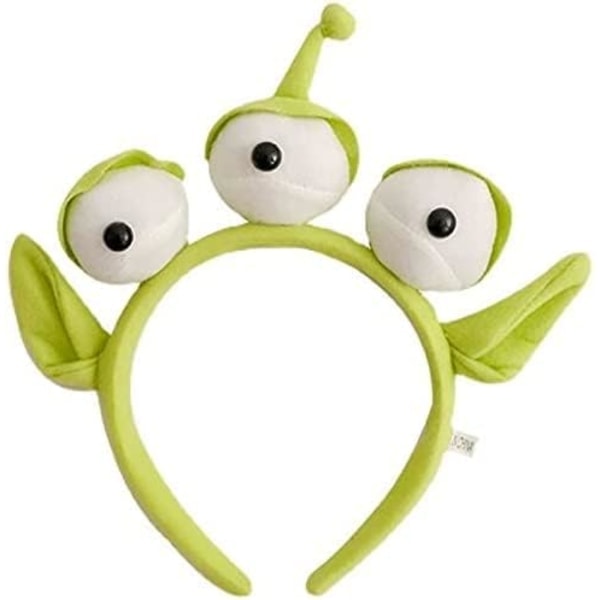 Alien Pandebånd Legetøj, Treøjet Alien Monster Pandebånd, Alien Monster Pandebånd (W)