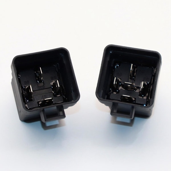 60/80 Amp 12 Volt Vattentät Bilrelä Med Pigtail 5-polig Högpresterande 12 Awg Reläer För Båtar {FW} as shown