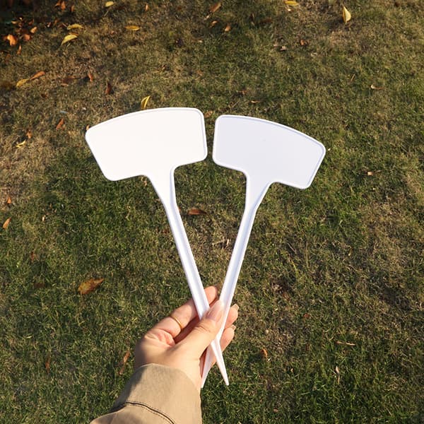 Stora Växtetiketter för Utomhusbruk för Grönsaker - 30-pack, 27 cm (B)