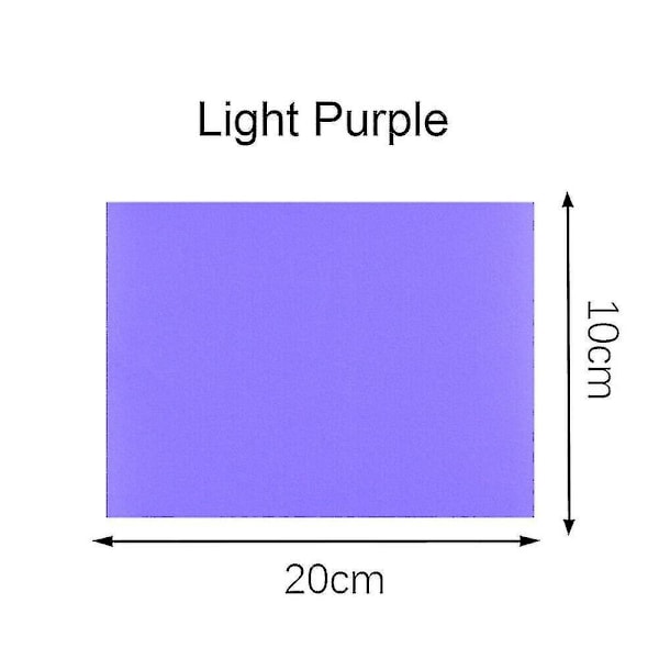 13 farger å velge mellom. Limreparasjonssett for å reparere hull i dunjakker og vaskbare lapper (10 stykker) - Ya [fw} lavender