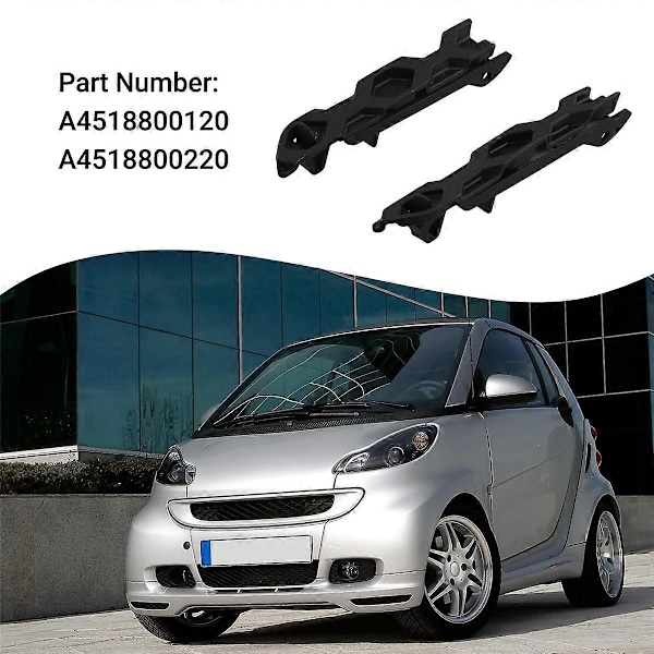 Par Styling Bonnet Låse Udløser Håndtag A4518800120 A4518800220 til 451 2008 -2015 (W)