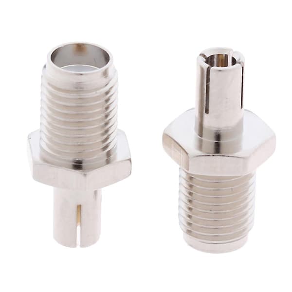 SMA Hona till TS9 Hane RF Koaxial Adapter, 2-Pack