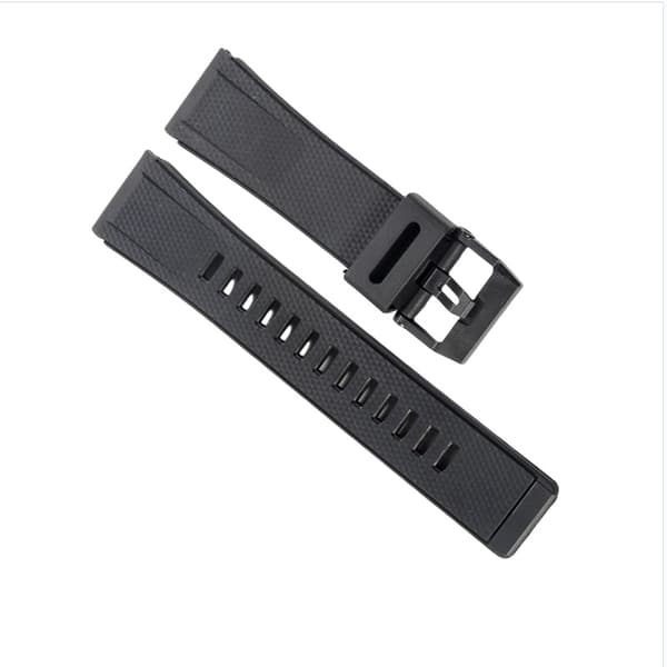 Casio GA2000 silikoniranneke 24 mm leveä musta