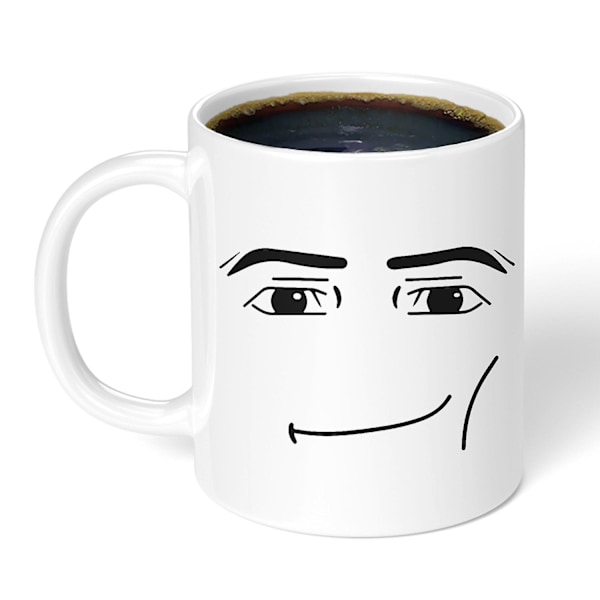 SSRGV Rolig Spelare Mugg, Födelsedagsmugg, 11oz Nyhet Kaffekopp, Vit, 1 Antal (Förpackning med 1)