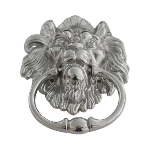 Krom Dropphandtag Ring Lejonhuvud Barstol/Matsalsstol/Möbelknopp Handtag fw