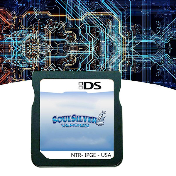 Spilkort til Soul Silver NDSi Lite Videospilkonsolspil Engelsk US Version