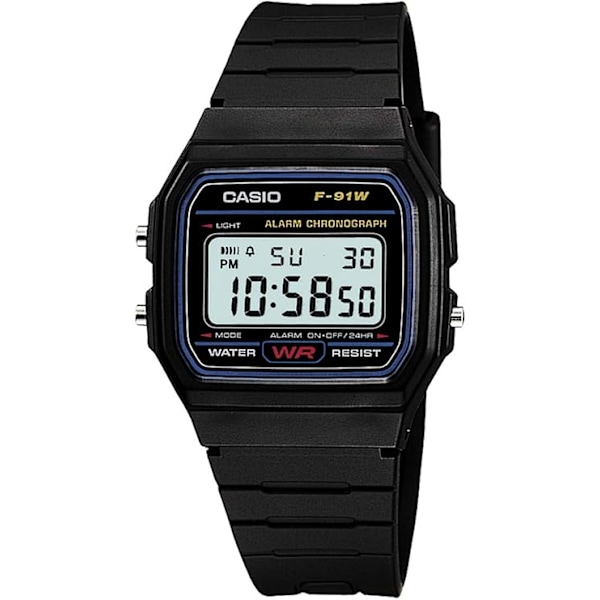 STANDARD DIGITAL KLOKKE MED LED-BELYSNING (H)