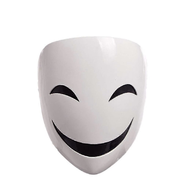 Anime Bullet Kagetane Hiruko Naamio Cosplay Puku Rekvisiitta Halloween Naamio Valkoinen (W)