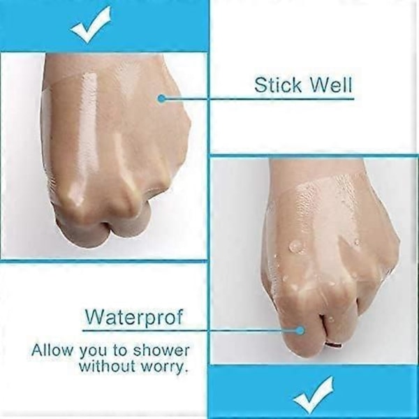 Tatovering Etterbehandling Vanntett Selvklebende Bandasje 2 m x 15 cm, Hudhelende Beskyttende Bandasjer Transparent Strekk Sårbandasje Beskyttelsesfilm (W)