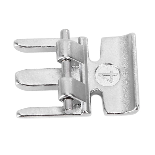 Snap-On lynlåsfod i rustfrit stål til PFAFF symaskine IDT lige lynlåsplacering holdbar konstruktion (W)