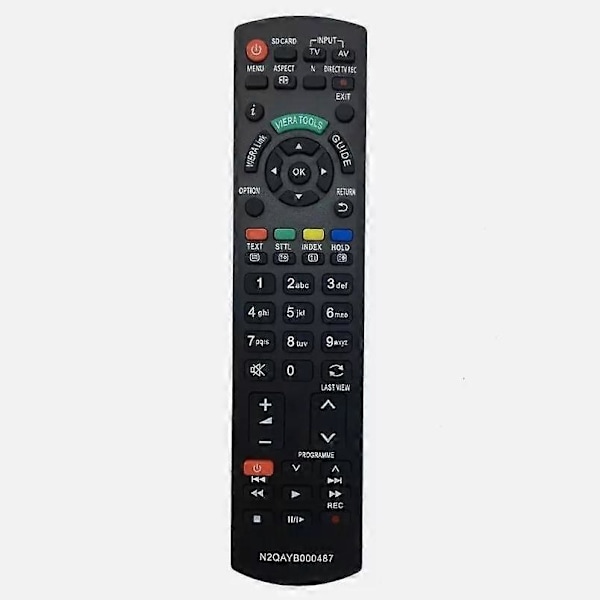 Ny N2QAYB000487 Fjärrkontroll för Panasonic LCD-TV N2QAYB000829 TH-42PZ700A