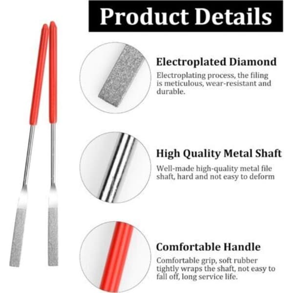 Diamantfilset 10 delar 140 mm