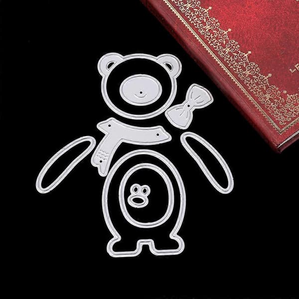 Julepynt Die Cut Former til Scrapbooking og Kortfremstilling