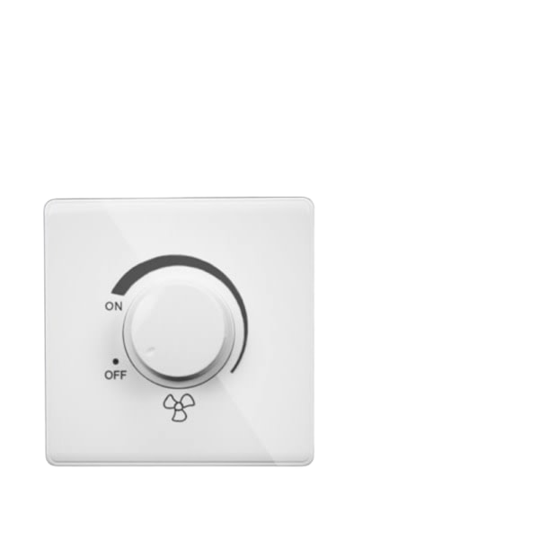 Steglös hastighetskontroll för 86 Typ Takfläktar - 220V 10A Dimmer