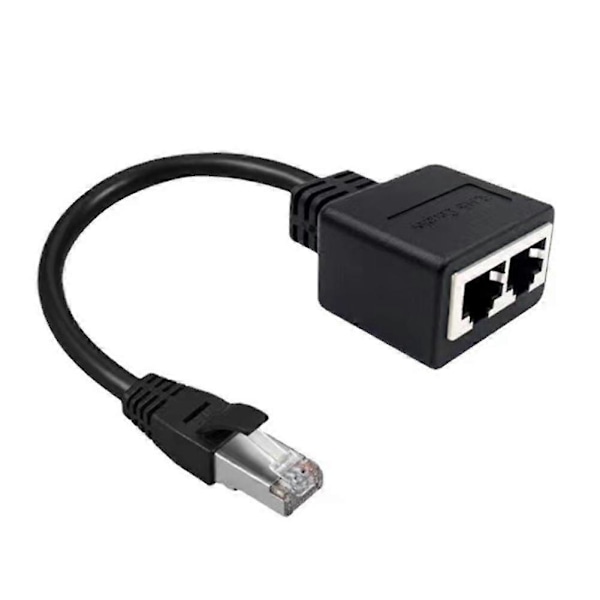 Ethernet-jakaja RJ45 1 uros - 2 naaras LAN Ethernet-kaapelijakajat (L)