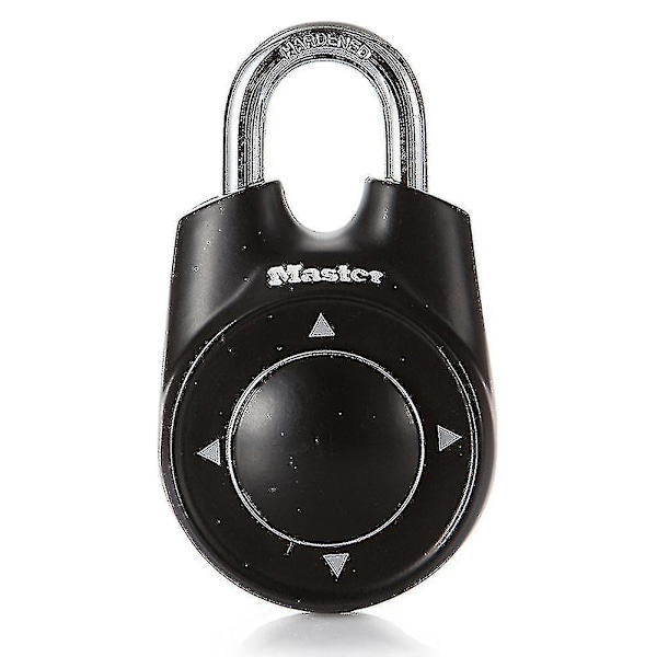 Master Lock Riktningslås Skåp Gym Hänglås - XinHan [DB] Black