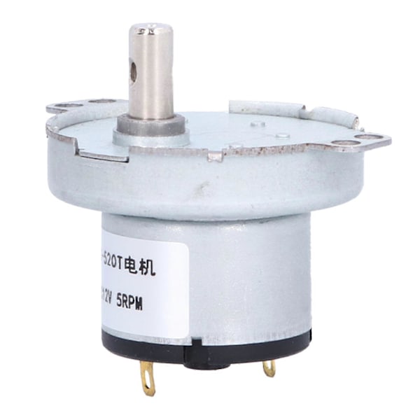 JS?520T Synkronmotor Holdbar DC 12V 5RPM Gearmotor til Elektroniske Produkter (W)