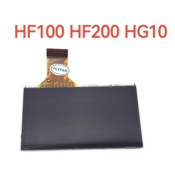 Erstatnings LCD-skjerm for Canon HF100 HF200 HG10 (W)