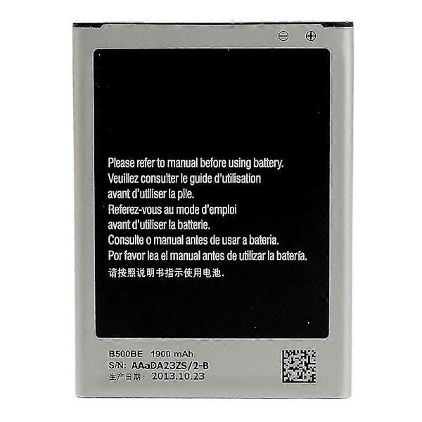 Til Samsung Galaxy S4 mini I9190 3.80V 1900mAh Genopladeligt Li-ion Batteri (Kode: B500BE) (W)
