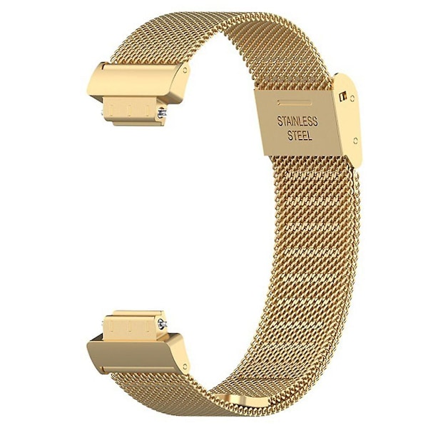 Til Fitbit Inspire 3 Rustfrit Stål Finmasket Rem Udskiftning Smart Urrem med Spænde (W)