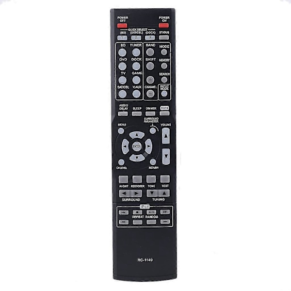 Kaukosäädin Denon RC1149 AVR-390 AVR-391 AVR-1311 AVR-1312 Korvaa (W)