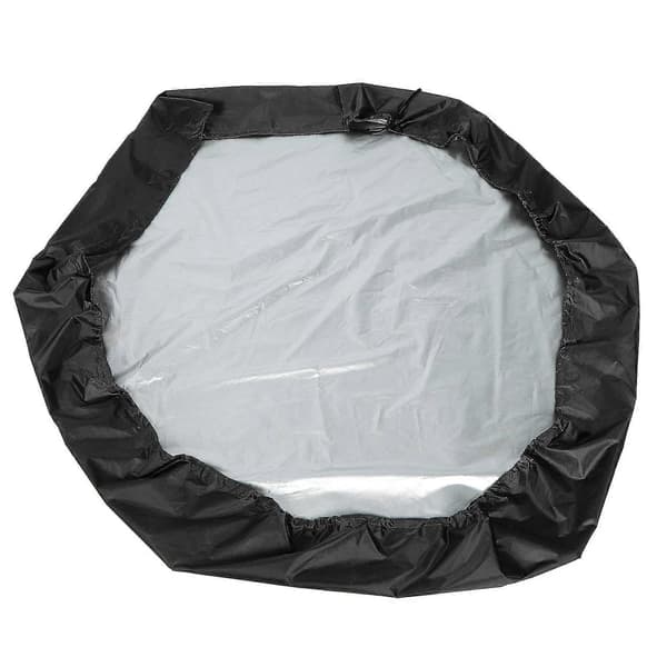 2024 Vandtæt sort sandkasseovertræk - 140x110x20cm