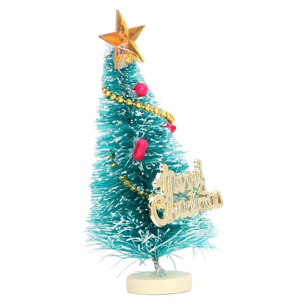 Miniatyr Julgransmodell 1/12 Skala 10 Stycken Söt Vacker Mini Gran