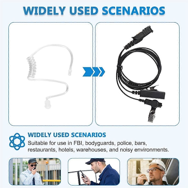 MTP3100 MTP3200 MTP3250 MTP3550 Hörlurar Headset PTT Radio (W)