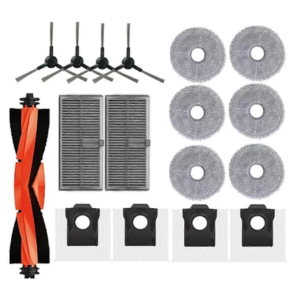 L10s Pro Ultra Heat, X30 Ultra, X30 Pro -imurin varaosatarvikkeet, suodatinmoppi pölypussi B (W)