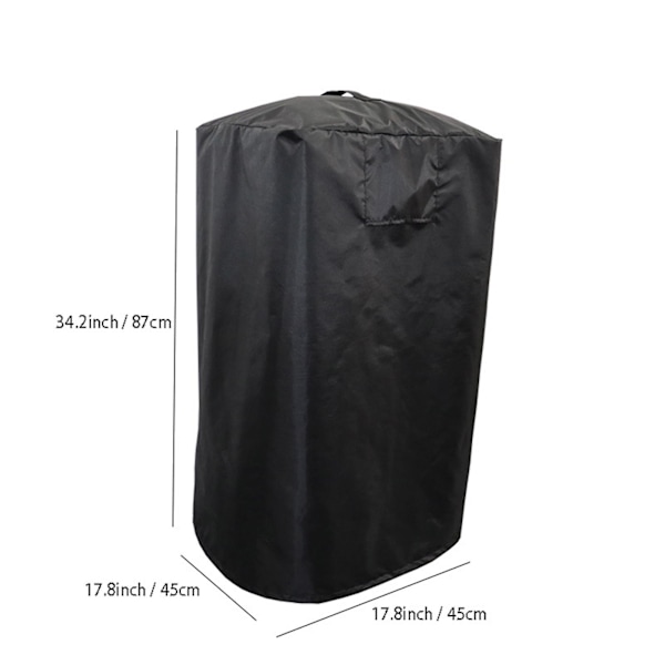 Trycktvättsöverdrag 420D Oxfordtyg Multifunktionellt tillbehör 87x45x45cm [FW] Black as described