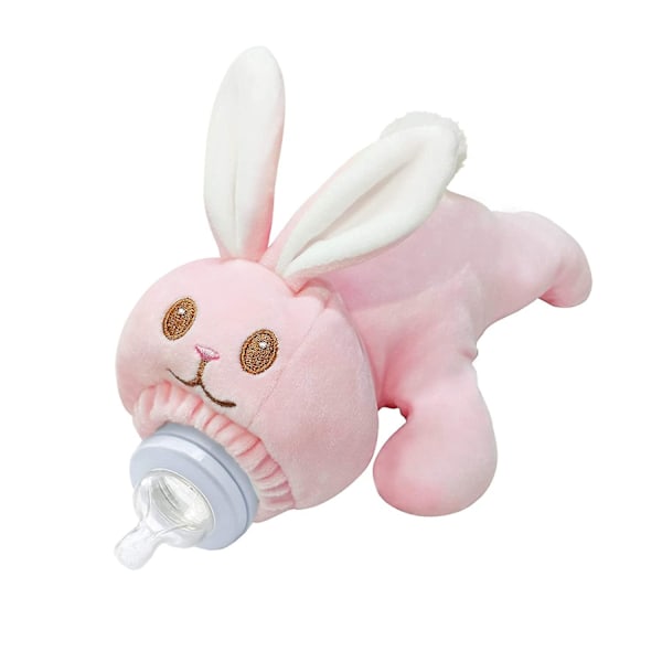 Sød Dyre Infant Baby Flaske Cover Varmeholder, Kanin (W)