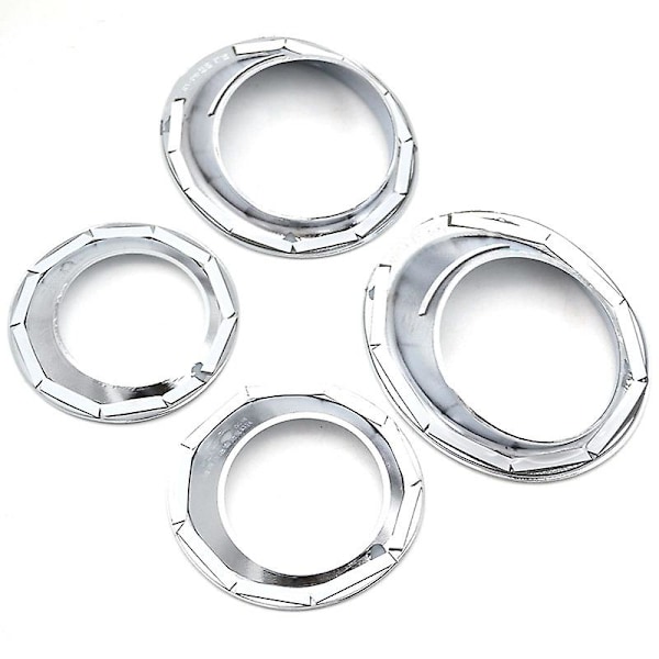 Til Nissan Qashqai/Dualis J10 2007-2009 Krom Forreste Baglygte Dæksel Kofanger Lampe Trim Støbning (W)